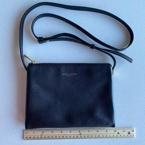 Marc Jacobs Black Leather Crossbody Bag